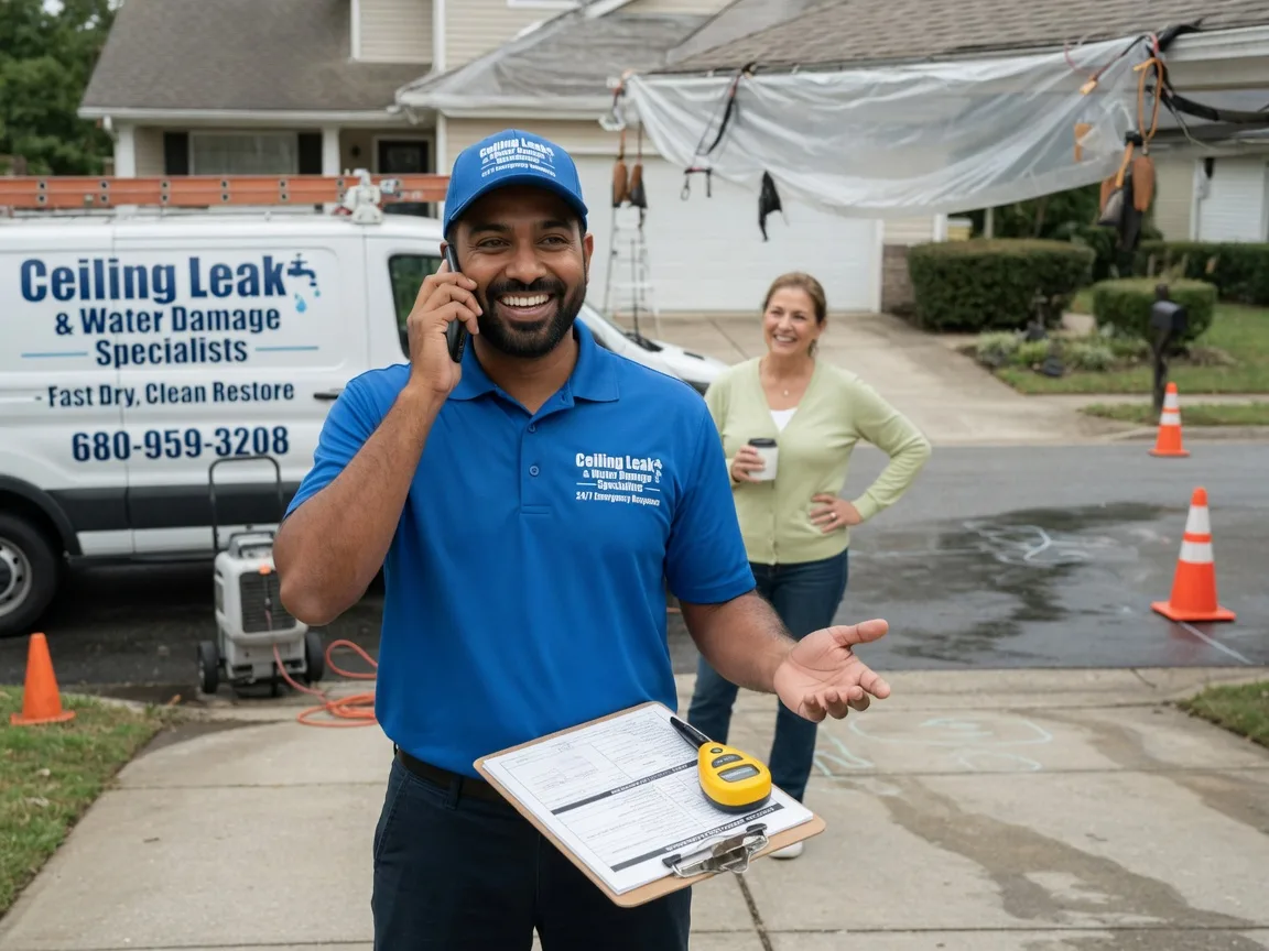 Ceiling Leak Cleanup Ashburn, VA FAQs